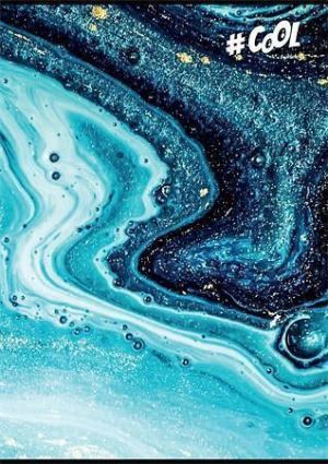 Sešit "Fluid art", mix motivů, A4, linkovaný, 96 listů, COOL BY VICTORIA