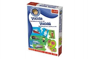 Malý objevitel Vozidla společenská naučná hra v krabici 28,7x19,2x3,9cm