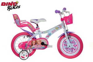 DINO Bikes - Dětské kolo 14"" 614GBAF - Barbie 2022