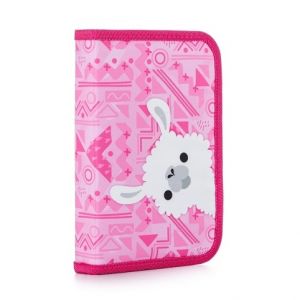 Penál 1 p. s chlopní, naplněný Lama