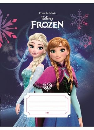 Sešit A5, 544, 40listů linka Frozen 7-485