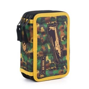 Penál 3 p. prázdný Helikoptéra