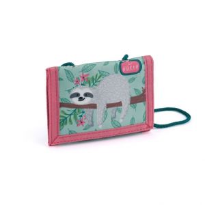 Dětská textilní peněženka Lenochod