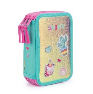 Penál 3 p. prázdný OXY Style Mini Shiny