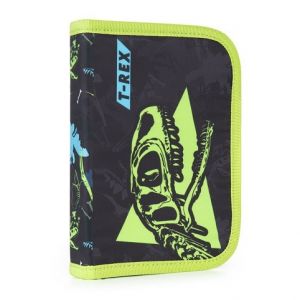 Penál 1 p. 2 chlopně, prázdný T-rex