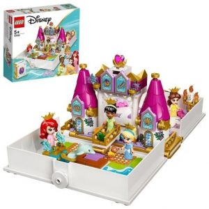 LEGO 43193 Ariel, Kráska, Popelka a Tiana a jejich pohádková kniha dobrodružství
