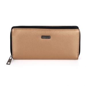 Dámská peněženka MONY L Metallic měděná