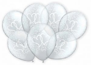 B- Balónky - průhledné (7ks)