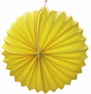 Lampion kulatý 25cm - 1. ŽLUTÝ