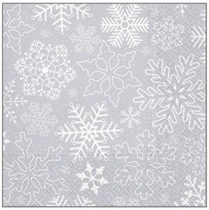 Papírové ubrousky třívrstvé 33 x 33 cm, 20 ks