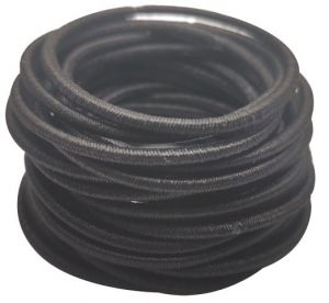 Gumičky do vlasů tenké černé 30 ks