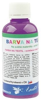 Barva na textil, na světlé materiály 50g 19. FIALOVÁ