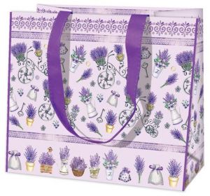 TX-Nákupní taška s motivem levandule