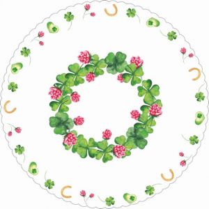 Dortová podložka s designem s krajkovým okrajem 28cm