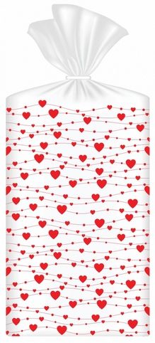 Celofánový sáček- PICCOLO 11x21 /5cm 10ks / Balení ZELL-102