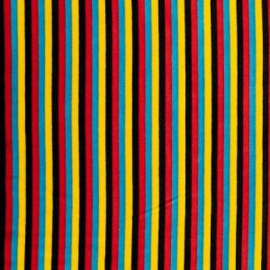 Úplet velur š.180 cm, pruhovaný