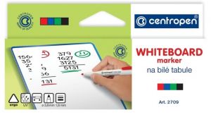 CENTROPEN Sada 2709/4 stíratelný značkovač