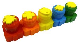 Colorino prstové barvy s razítky 5 barev