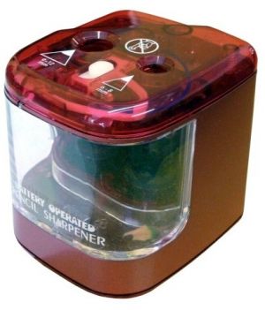 Ořezávátko stolní baterie na 2 tužky 031