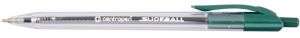 CENTROPEN Propiska jednorázová 2225 Slideball Clicker zelená 0,3mm