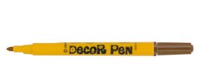 CENTROPEN Popisovač 2738 DECOR PEN hnědý (decorpen)