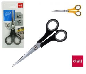 Nůžky 140mm LUX DELI E6005 mix
