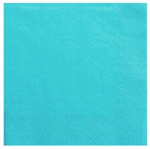 Ubrousky Maki 33x33cm sv.modrý 3 vrstvý jednobarevný