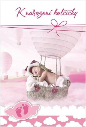 Blahopřání "NP" Celorok 335 holčička balon