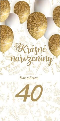 Blahopřání "RR" Celorok 309 život začíná ve 40