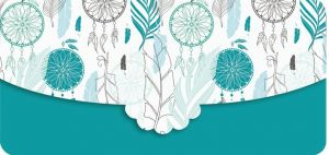 Blahopřání "RR" Celorok 450 peněženka boho