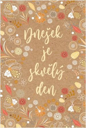 Blahopřání "NP" Celorok 373 kraft dnešek