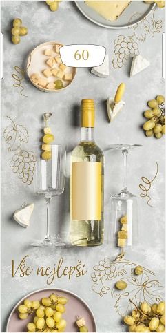 Blahopřání "RR" Celorok 488 otočné víno