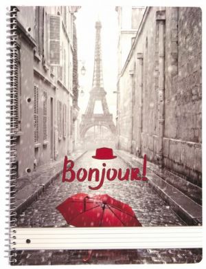 Spirálový blok A4 linkovaný- 22077 H POZ4