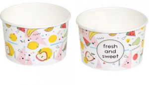 Miska papírová s potiskem 130ml 25ks ICE Cream