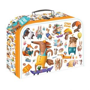 ARGUS Dětský kufřík Crazy Animals 35 cm 17360312