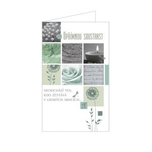 ARGUS Kondolence Úpřimná soustrast 14-612c