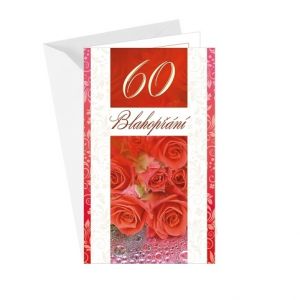 ARGUS Přání k narozeninám 60 15-6109c60