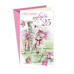 ARGUS Přání k narozeninám 25 15-6409c25