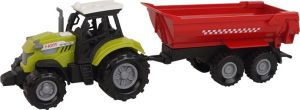 FARM SERVICE - Traktor s vlečkou 1:43 se zvukem a světlem