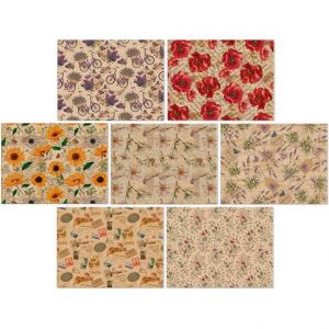 ARGUS Balící papír NATUR arch 100x70 MIX box 70 rolí 09550002