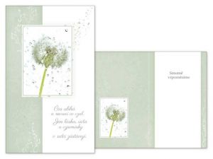 Přání kondolenční s textem M13-061 MFP