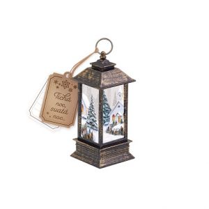 ARGUS Vánoční dekorace a dárek lucerna s LED světlem 23420010