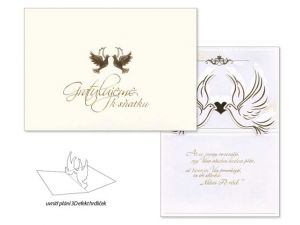 Přání svatební CN-414