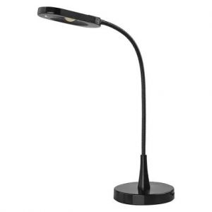 EMOS LED stolní lampa black & home, černá