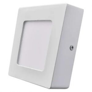 EMOS LED přisazené svítidlo PROFI, čtvercové, bílé, 6W neutrální bílá