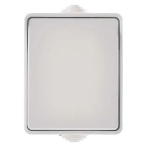 EMOS Přepínač nástěnný schodišťový č. 1,6 IP54, 1 tlačítko