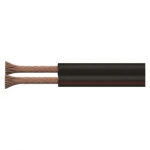 EMOS Dvojlinka ECO 2x0,75mm, černo/rudá, 100m