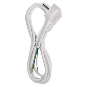 EMOS Flexo šňůra PVC 3× 0,75mm2, 2m, bílá