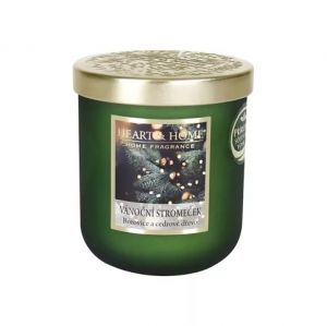 ALBI Střední svíčka mat - Vánoční stromeček