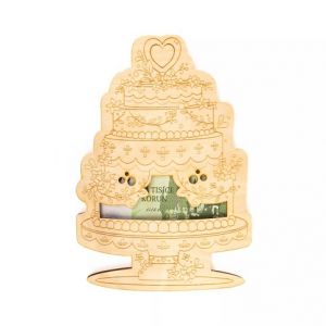 ALBI Svatební kapsa na peníze - Dort
